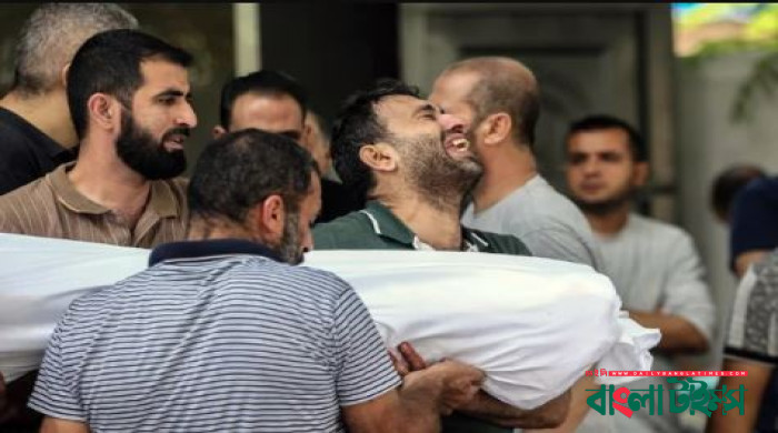 গাজার হাসপাতালগুলোতে শুধুই হাহাকার আর আর্তনাদ